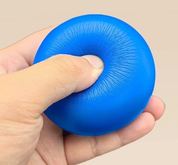 Hand Exercise Grip Ball, Finger Strengthener, Wrist and Hand Training Tool for Sports and Fitness