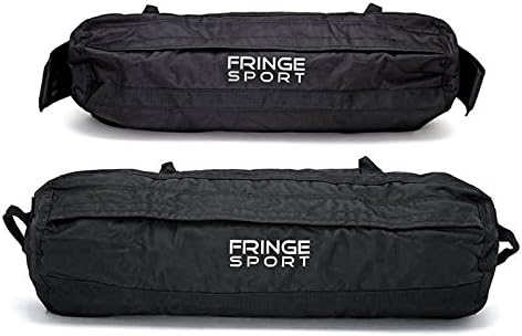 Heavy Duty Sandbag Trainer Shell by FringeSport/Weight Bag for Training, Conditioning, Crossfit WODs, Military Training, & Strength Training