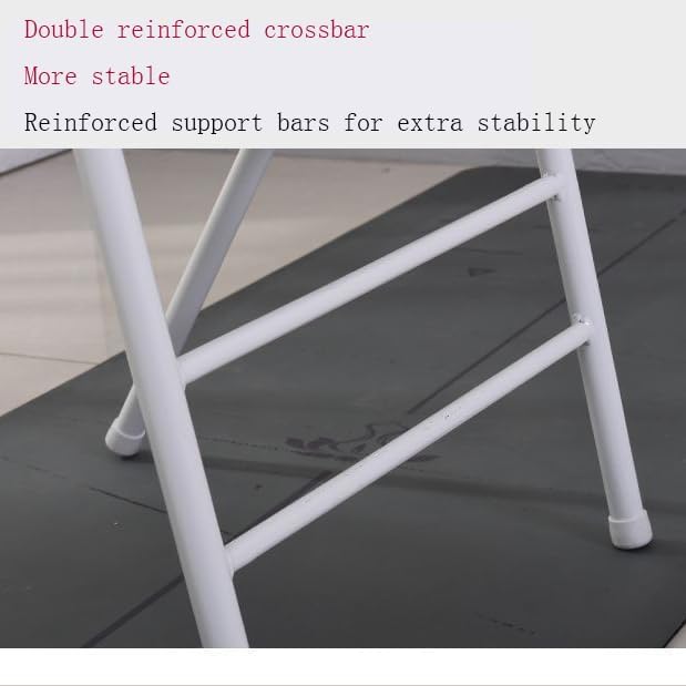 Pilates Yoga Chair,Foldable Yoga Auxiliary Chair,with Foot Pads,Double Beam Backless Yoga Auxiliary Chair,Portable Yoga Chair for Dance Studio,Gym,Home,Orange