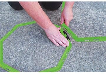 Sports Health Octa-Rings Exercise and Agility Rings with Carrying Case