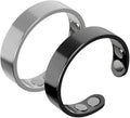 Stainless steel lymphatic magnetic therapy ring, adjustable fatigue relief sleep magnetic finger ring, open magnet unisex ring