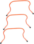 3pcs Speed Training Hurdles Set 15cm Plastic Agility Hurdles for Soccer Football Basketball Youth Sports Speed and Agility Training Equipment
