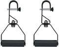 Yes4All Rotating Pull Up Handles for Pull Up Bar/Pull Up Grips/Barbell handles with Non-Slip & Foam Pad Grips - Twist Motion for Strength Training Workout