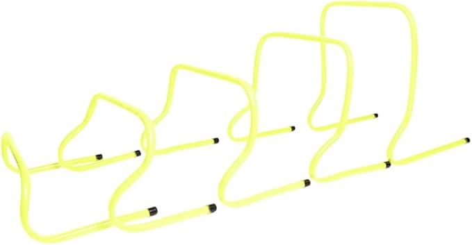5 Pack Agility Speed Training Hurdles Detachable Agility Training Hurdles Sports Practice Equipment for Athletes, Soccer