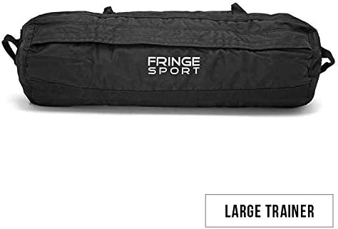 Heavy Duty Sandbag Trainer Shell by FringeSport/Weight Bag for Training, Conditioning, Crossfit WODs, Military Training, & Strength Training