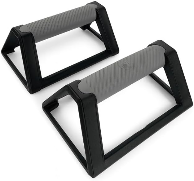 Summit Grips Premium Push-Up Handles for Strength Training, Stackable, Wrist-Friendly, Ergonomic Grip for Home Gym Workouts