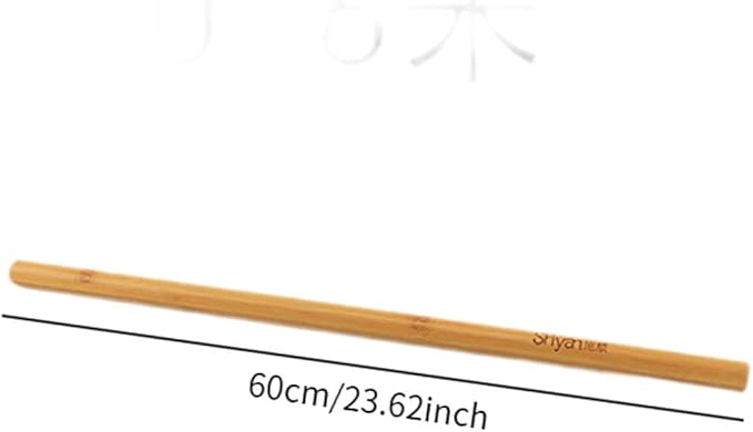 Bamboo Posture Correction Stick for Back Straightening, Open Shoulder Stretching Tool for Body Sculpting, Dance, and Fitness Training