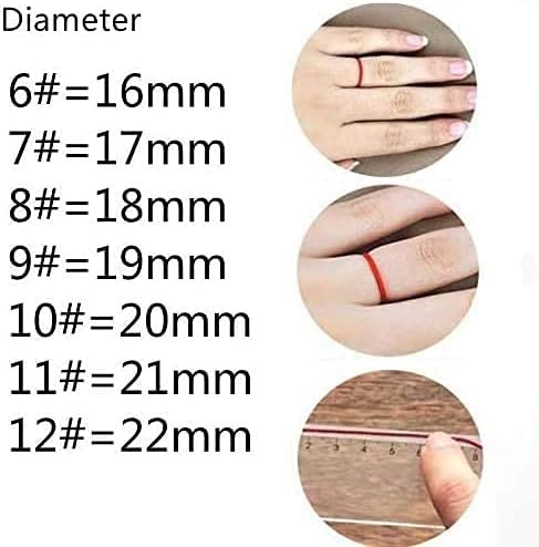 LONG-A 2 Pieces Magnetic Slimming Ring, Weight Loss Health Care Fitness Jewelry Burning Weight Design Opening Therapy Lose Fashion X,Multi Colored,6 = 16 mm