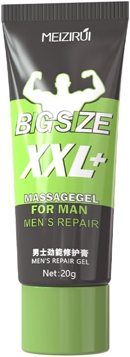 Male Enhancement Gel, Body Cream for Private Part, Men's Re-Vitalize Enlargement Cream, Enhance Size and Performance – Get Bigger Thicker and Stronger (XXL+)