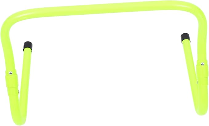 Kisangel Professional Soccer Training Agility Hurdles Adjustable PVC Sports Equipment for Boys and Girls and Athletes Wear-Resistant and Convenient for Speed and Footwork Development