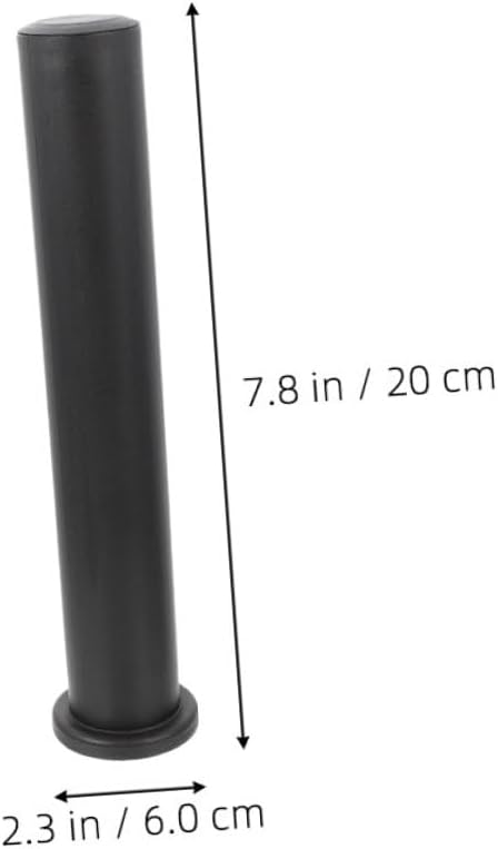 Gym Barbell Adapter Flat Head Sleeve Φ48*200mm Fitness Barbell Attachment Plastic Converter for Weight Plate Adjustment Strength Training Equipment