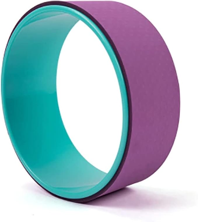 DreamHigh Non Slip Durable TPE - Eco-Friendly Yoga Wheel with 2pcs Yoga Foam Blocks