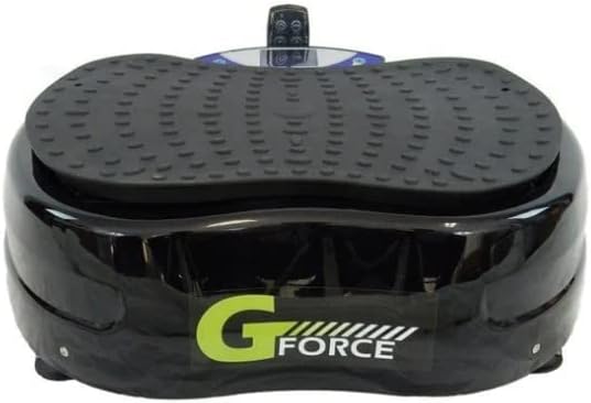 GForce Portable Dual Motor 1500 Watt Whole Body Vibration Plate Exercise Machine | Most Powerful Whole Body Vibration Platform Home & Gym Equipment for Men & Women, Lymphatic Drainage & Weight Loss