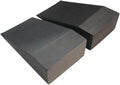 2 Piece Yoga Wedge Blocks Lightweight EVA Foam Wedge Stretch Slant Board for Calf Stretching, Wrist Support, Lower Back Exercise, Gym Fitness, 11.22x6.89x5.91 inch