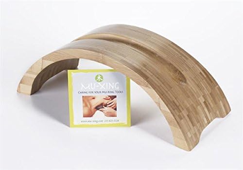 Bamboo Therapy Great Wave 2 Bamboo Back Arch for Stretching - Made from Beautifully Crafted 100% Solid Bamboo |Keeps Off Pressure from The Spine