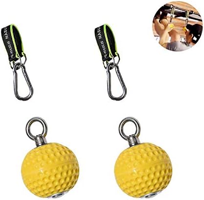 Training Cannon Ball with Wrist Ball Pull-Up Fitness Equipment Training Power Ball Holds Grips Pointing Grip Strength Training Ball