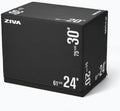 ZIVA 3-in-1 Plyo Box – Premium High-Density PE Foam or PU Wood-Foam Jump Box with Non-Slip PVC Cover – Commercial-Grade Plyometric Platform for Jump Training, Step Workouts & Home Gym (20x24x30")