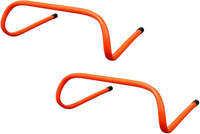 2pcs Plastic Agility Hurdles 15cm Professional Training Speed Hurdles for Youth Soccer Football Agility Drills Equipment