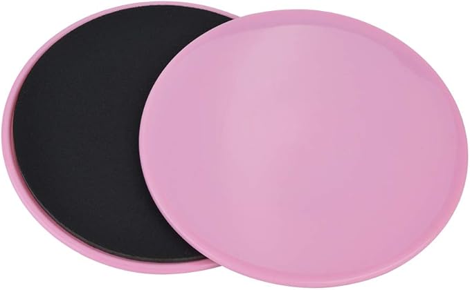 Core Slider, Gliding Discs, 2PCS Exercise Sliders, Full Body Workout for Home Gym, Yoga, Balance Training, Compact and Lightweight Exercise