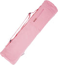Cotton yoga mat bag with Pockets and Adjustable Strap - Full Zip Cargo Yoga Mat Carrier Bag - Bag for 1/4" 1/3" Thick Yoga Mat