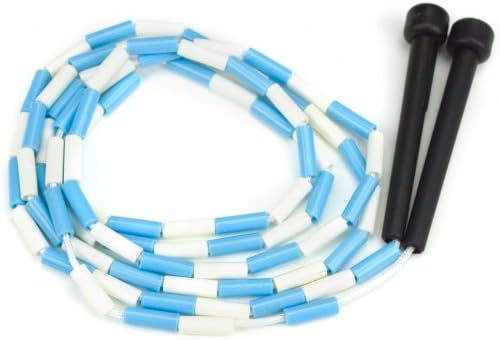 Jump Rope 12-Pack - Pink, Blue, Black and White Skip Ropes for Exercise - Outdoor Jump Rope for Kids, Adults and Athletes - Family Fun Toys and Games