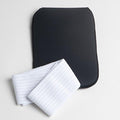 Magnetic Back, Hip, and Abdomen Wrap 8 (1") Dia. deep penetrating Neodymium Magnets (Mfg. Br Core Gauss Rating is 13,000-13,500 per Magnet). Made in USA Over 28 yrs.