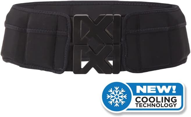 Weighted Fitness Belt - Walking, Running, Training Belt with Adjustable Weights up to 10 lbs, Cooling Technology, Unisex