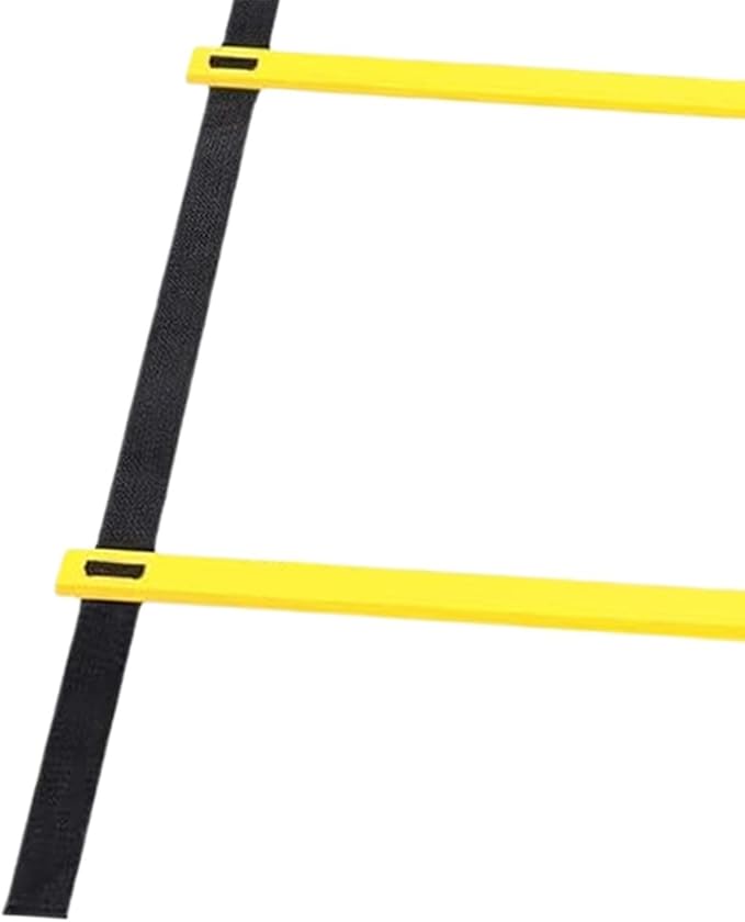 Agility Ladder Speed Ladder Fitness Feet Training Multifunction with Storage Bag Rugby Outdoor Sports Instant Set up Foldable