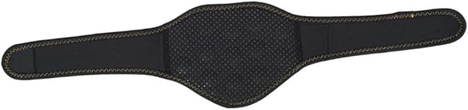 FRCOLOR Self Heating Neck Massager Band Magnetic Therapy Neck Guard for Relief Relaxation Portable Lightweight for Home Outdoor Use Black