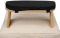 Meditation Bench with Meditation Cushion Meditation Stool Set,Folding Yoga Stool, Sturdy Prayer Bench,Comfortable for Kneeling or Sitting