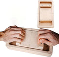 Wooden Finger Exerciser, WhiteOak Crimp Clash, Tug of War for Climbers, Combines Armwrestling with Tug-of-War, Hand Exercises Wooden Finger Gripper, Interactive Finger Competition Board