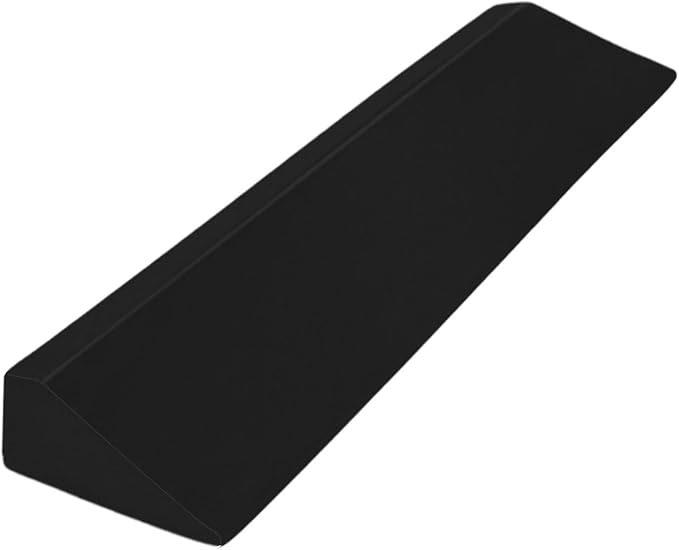 Yoga Foam Wedge - EVA Exercise Wedge Block, Slant Board | Footrest Cushion Incline Wedge, Yoga Foam Wedge Blocks, Back Support Knee Pad for Yoga Poses Improve Lower Leg Strength 19.7 Inch