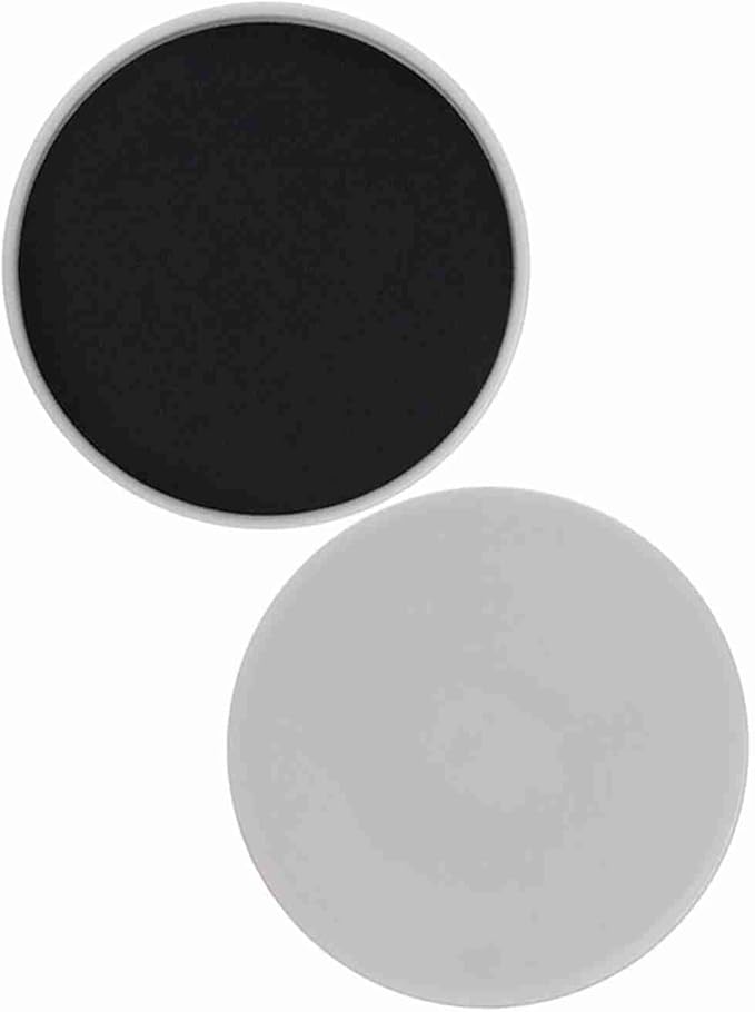 Exercise Discs Lightweight Core Slider for Full Body Workout, Set of 2 for Yoga Dance Physical Therapy, ABS Material