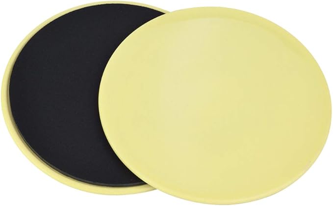 CHICIRIS Gliding Disc Fitness Core Slider for Gym and Balance Training on Wood, Carpet, or Tile 2PCS Yoga Sport