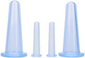4Pcs Massage Cupping Set Silicone Mini Facial Cups Face Massager Helper Skin Care Neck Back Eyes Massaging Cup Safe to Use, Don't Worry About Burns Health Care Products, Massage Tools