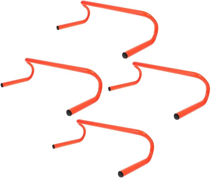 4pcs Agility Hurdles Small Hurdles for Preschool Sports Training Backyard Speed Jumping Equipment for Boys