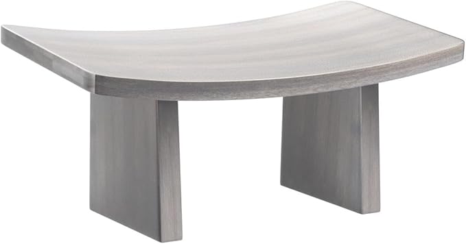 Ungloo Meditation Bench | Wide & Tall Sturdy Stable Cross Legged & Kneeling Stool | Easy on HIPS and Knees | Prayer Bench | Lightweight Sustainable Bamboo Stool