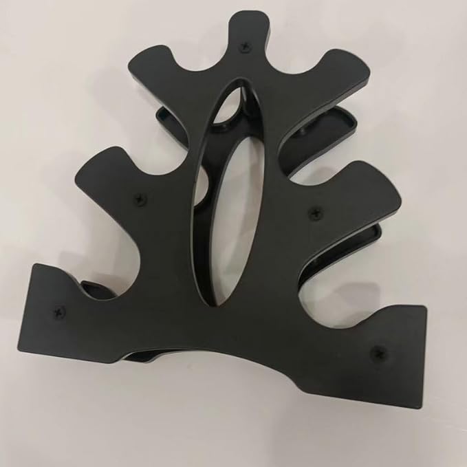 Neoprene Dumbbell Rack Hand Weights Bracket Display Storage Stand Organizer Lightweight Plastic Assemble 6 Position Holder for Hand Weight Dumbbells 1LB-15LBS Gym Fitness