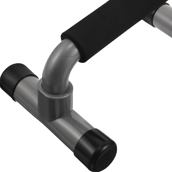 H-shape Pushup Stands Pair for Strength Training, Anti-slip Compact Parallettes Bars, Fitness Equipment for Chest Workouts and Home Gym Exercises