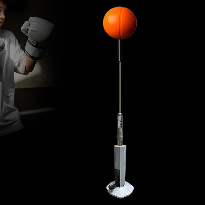 Boxing Reaction Ball Boxing Speed Bag Boxing Equipment Boxing Gear with Stand Boxing Reflex Ball for MMA Exercise Workout, Ball