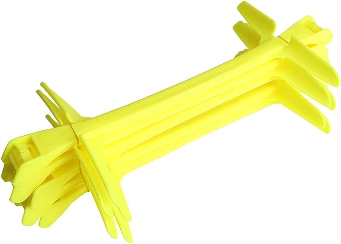 B Baosity Agility Training Hurdles, Improves Strength, Speed Hurdles Agility Speed Training Equipment for Courses Coaching, Fluorescent Green, 40cmx19.5cmx32.5cm