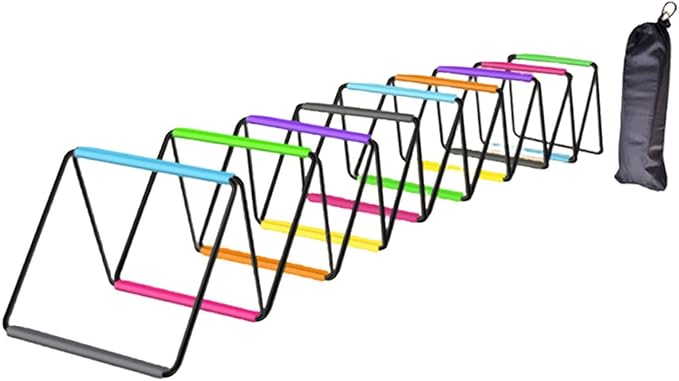Yiju Agility Ladder Jumping Obstacles, Foldable for Kids Adults Soccer Speed Ladder Agility Training Equipment for Foot Exercise