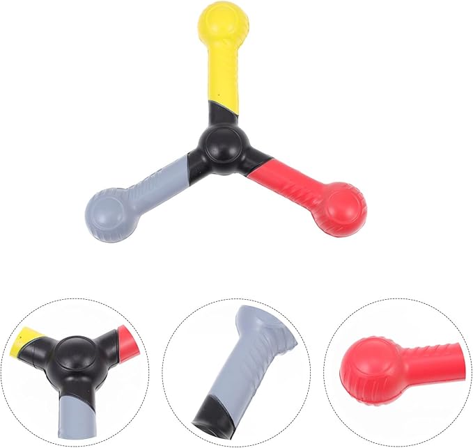 Homoyoyo Multi-Color Hand-Eye Coordination Trainer - Dual-Handle Reaction Catch Stick with Rubber Foam Grip for Agility, Baseball, Basketball Training - Kids & Athletes Sports Equipment