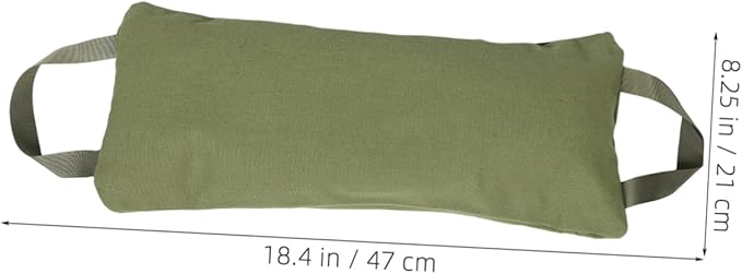 DECHOUS Empty Weightlifting Sandbag for Yoga Fitness Workout Leg Training Canvas Tool Pouch