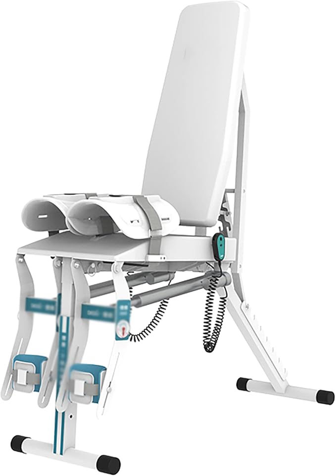 Electric Knee Rehabilitation Trainer, Stroke Hemiplegia Rehabilitation Training Equipment, Lower Extremity Bending and Straightening Training Chair, for Leg Function Recovery(Color:Both Legs)