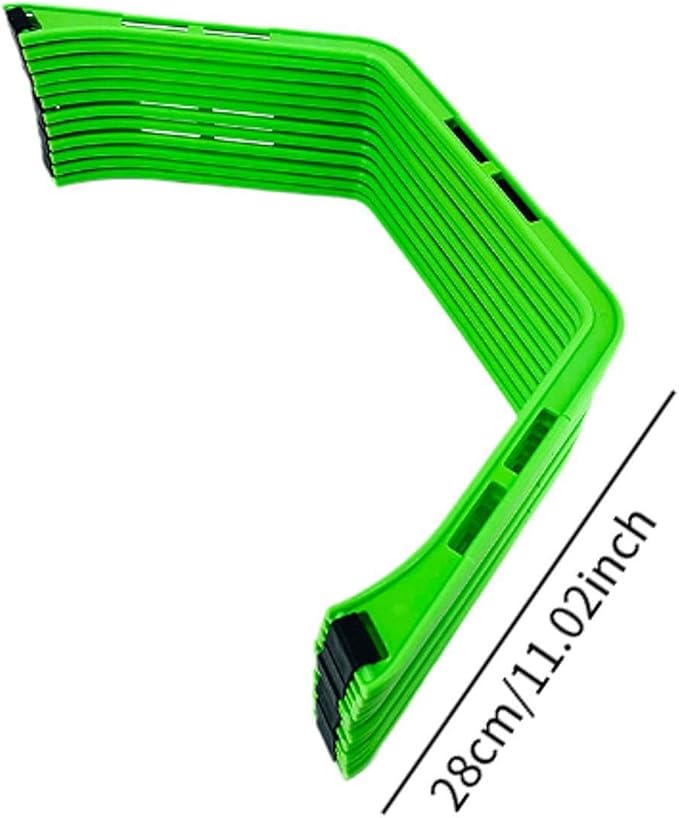 Yiju Soccer Agility Ladder Exercise Speed Training Hurdles Instant Set up Jumping Obstacles Fitness Equipment for Sports Track