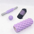 4 in 1 Foam Roller Set, Trigger Point Foam Roller with Massage Stick & Massage Ball, Deep Tissue Muscle Massage Tool for Pilates Yoga Fitness Full Body Relaxation