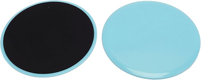 Fabater Core Sliders, Dual Sided ABS Foam 2 Pack Exercise Sliders, Pilates with Non Slip Surface for Carpet Hardwood Floors Home Gym Workout Equipment