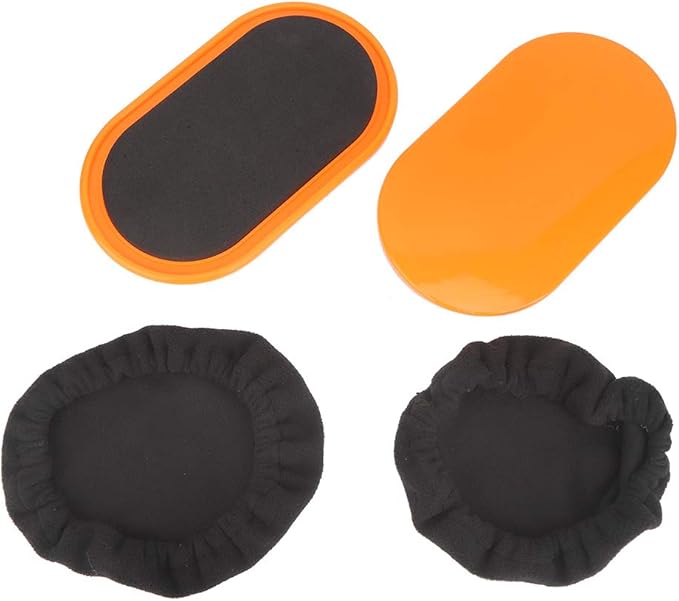 Core Sliders, Dual Sided Core Sliders, Oval Yoga Sliding Disks for Abs Full Body Training for Travel for Abdominal Exercise Equipment for Home