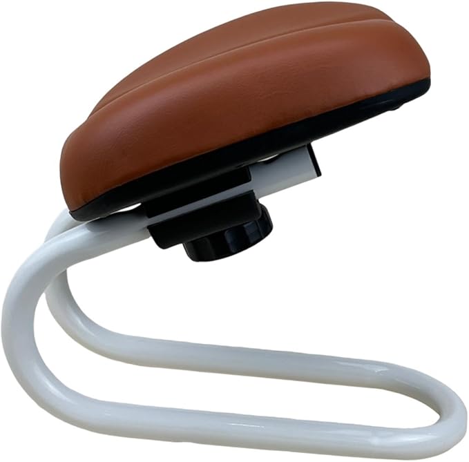 HouseVibe Meditation Stool Chair Adjustable Portable Ergonomic Kneeling Bench Seat for Yoga Home Adults Women- Brown
